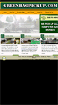 Mobile Screenshot of greenbagpickup.com